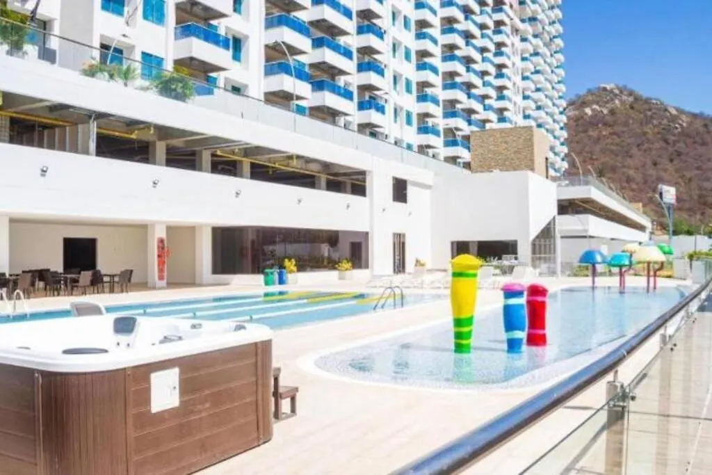 Apartment Servicio Personal De Cocina Incluido - Apartamento Santa Marta Samaria - 3Beds, 4Baths, Cabo Tortuga Colombia
